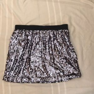 Sequin mini skirt by DASH by Kardashian